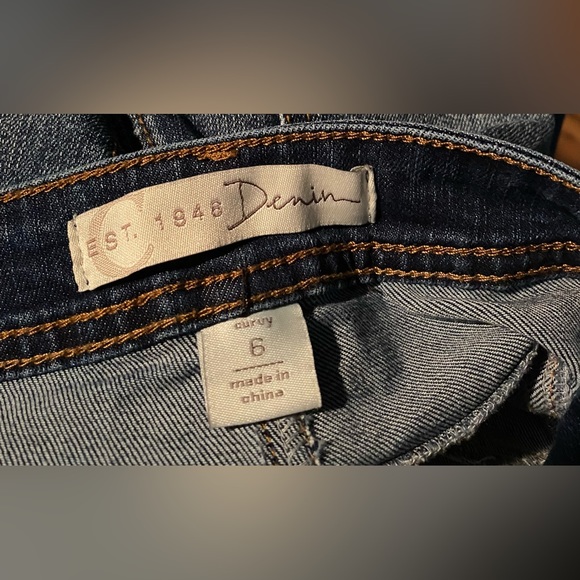 C EST. 1946 Denim Women’s Curvy Jeans Size 6 - Picture 14 of 15